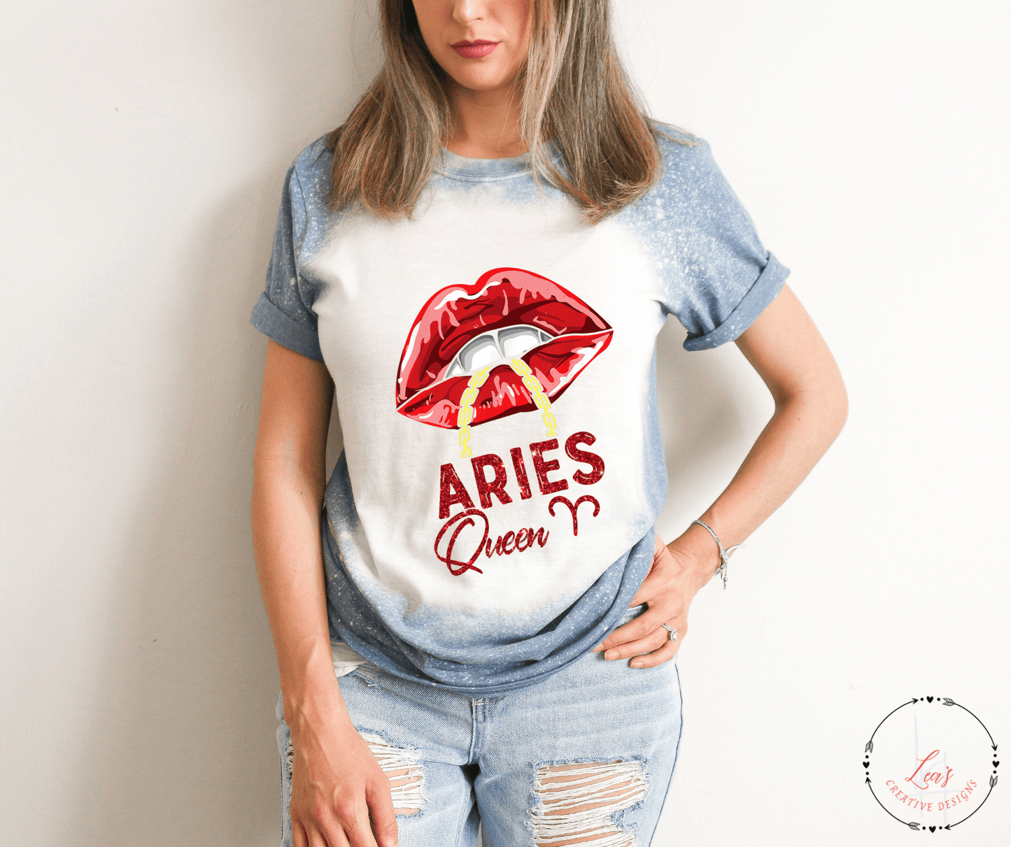 Aries Queen Zodiac Sign T-Shirt