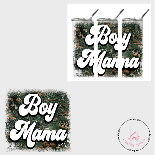 Boy Mama Tumbler