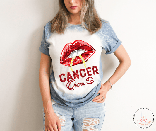 Cancer Queen Zodiac Sign T-Shirt