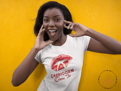 Capricorn Queen Zodiac Sign T-Shirt