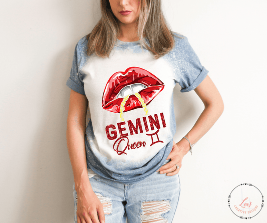 Gemini Queen Zodiac Sign T-Shirt