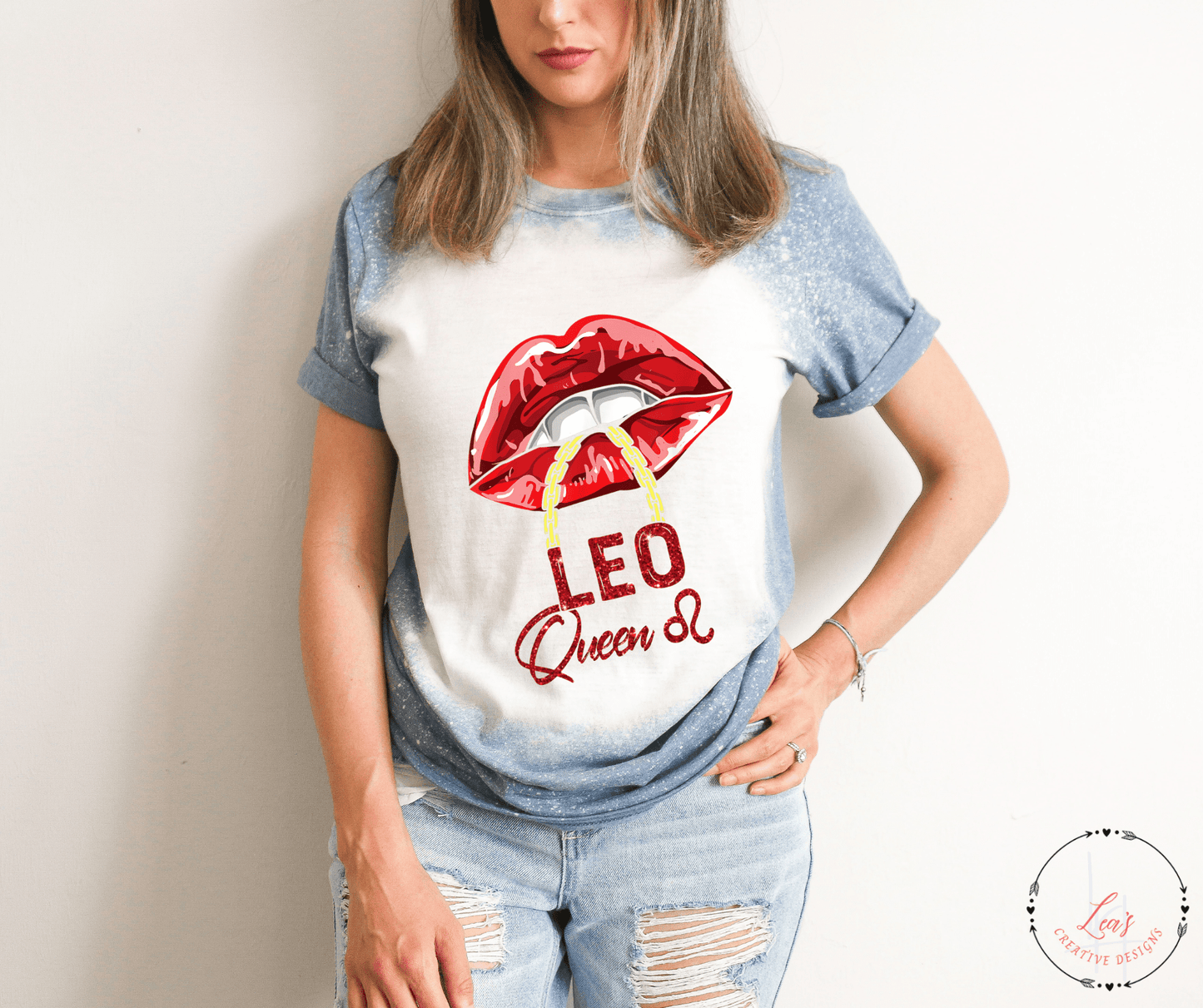 Leo Queen Zodiac Sign T-Shirt