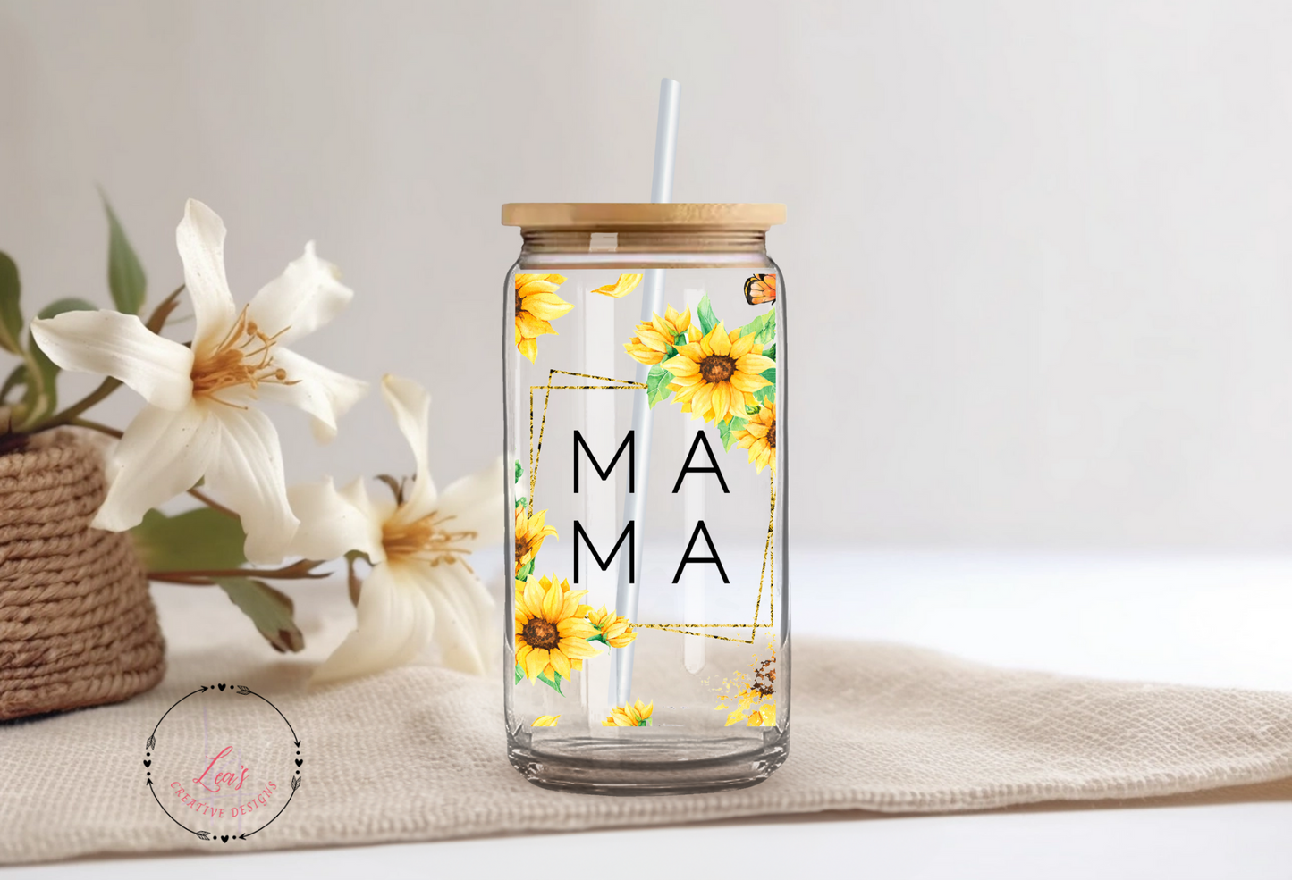 Mama Glass Can Tumbler