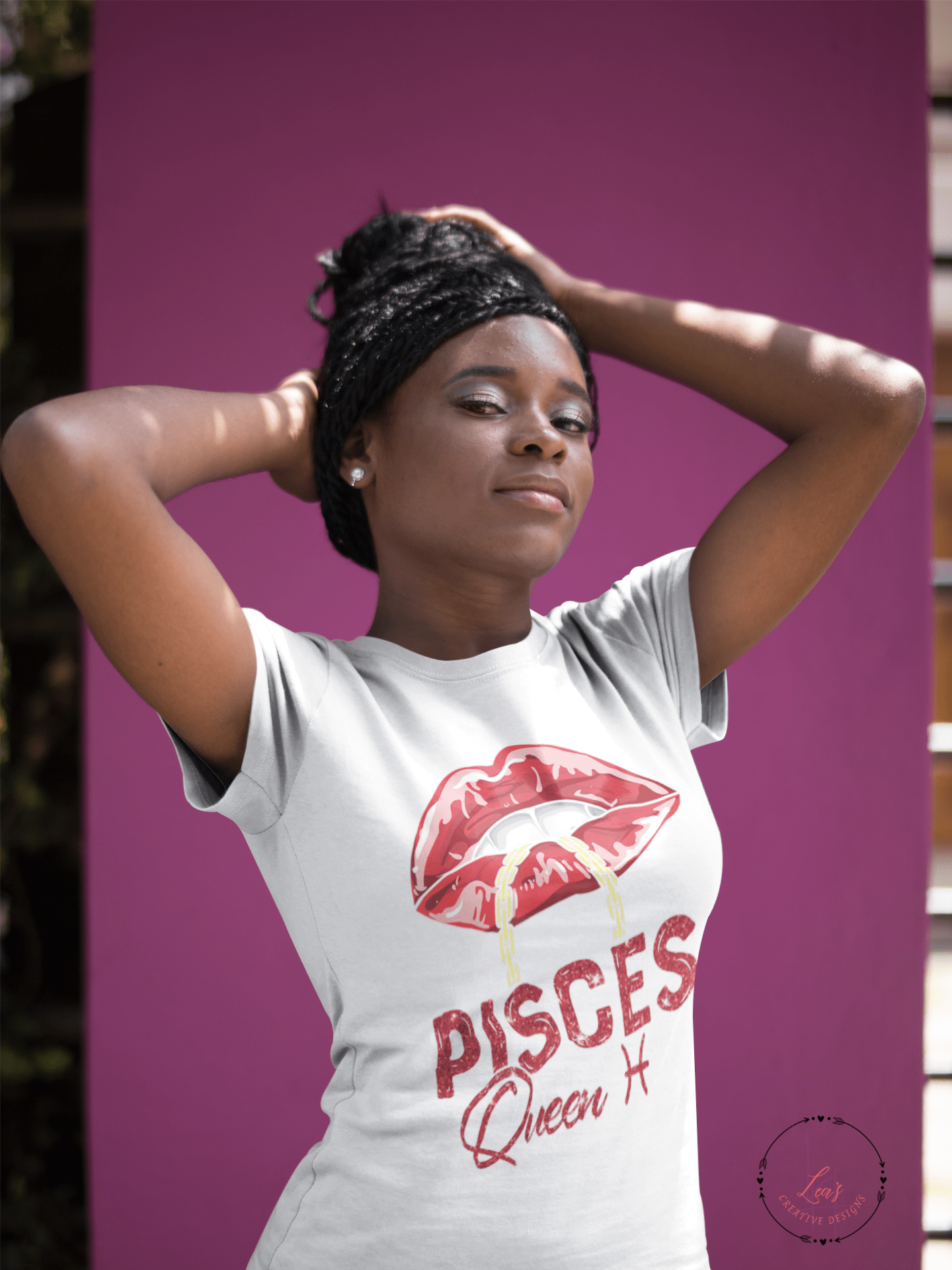 Pisces Queen Zodiac Sign T-Shirt