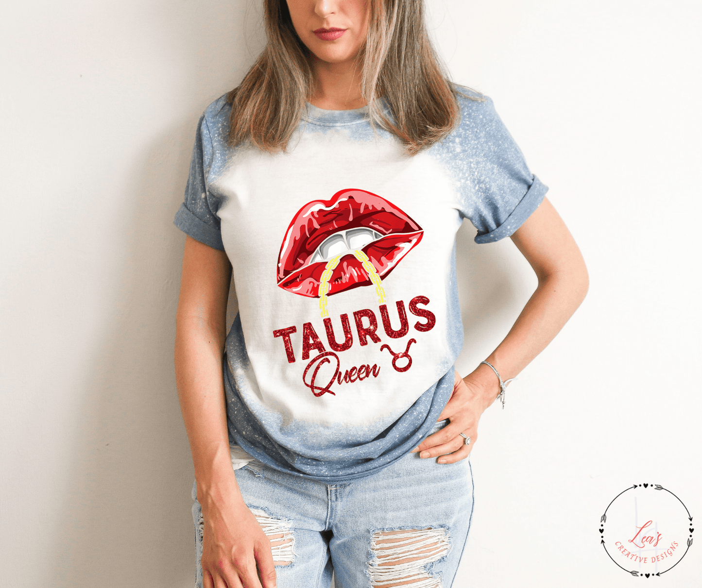 Taurus Queen Zodiac Sign T-Shirt