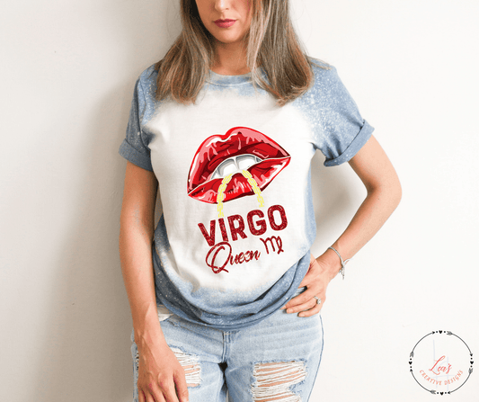 Virgo Queen Zodiac Sign T-Shirt