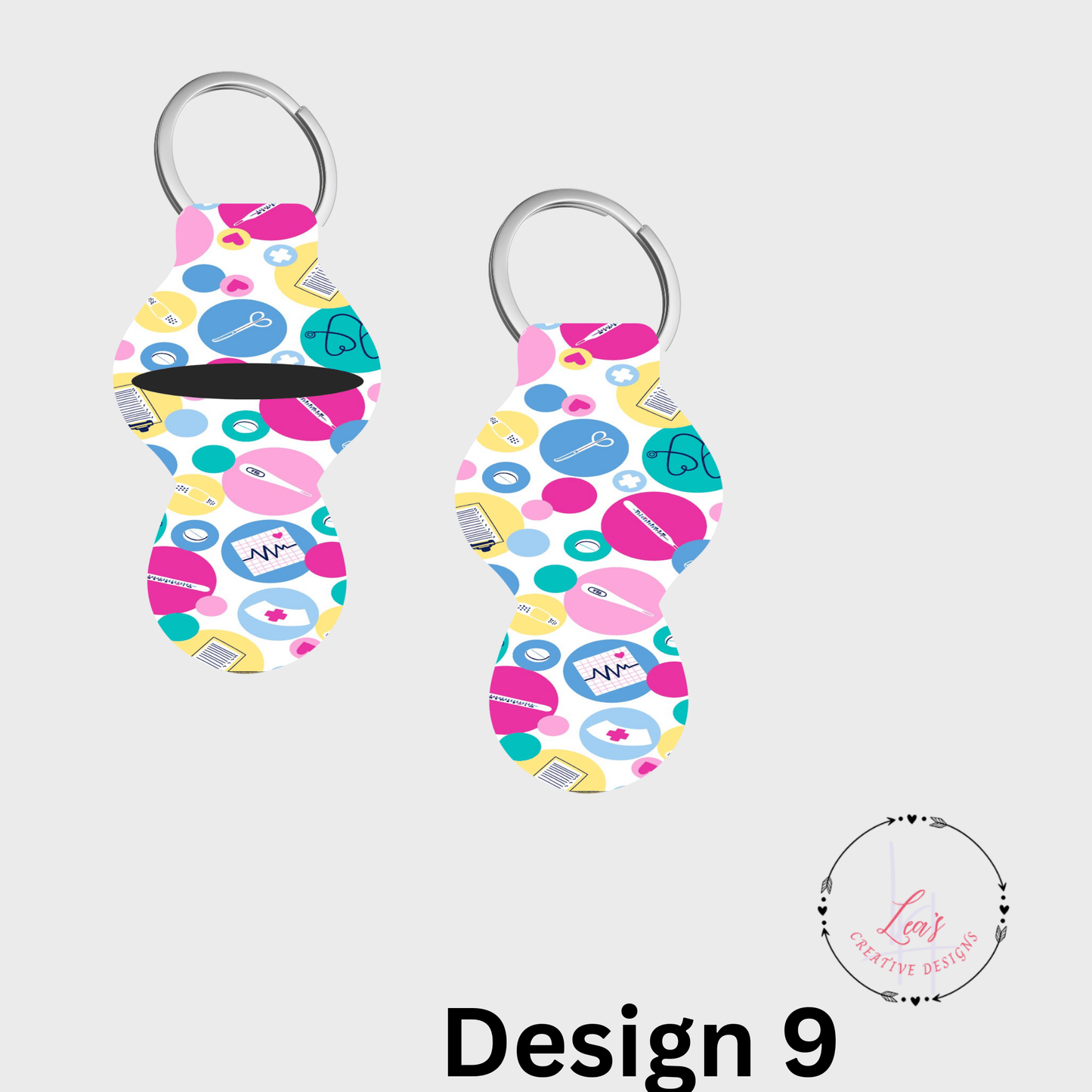 Lip Balm Holder Keychain